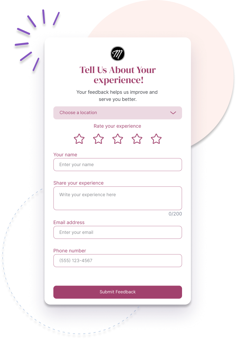 Marqii first party reviews form Marqii first party reviews form