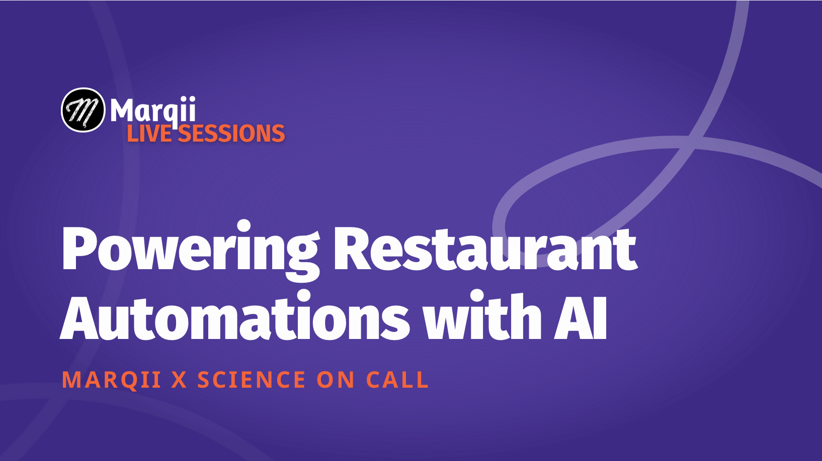 Live Session: Restaurant Marketing Playbook w/Rev Cian